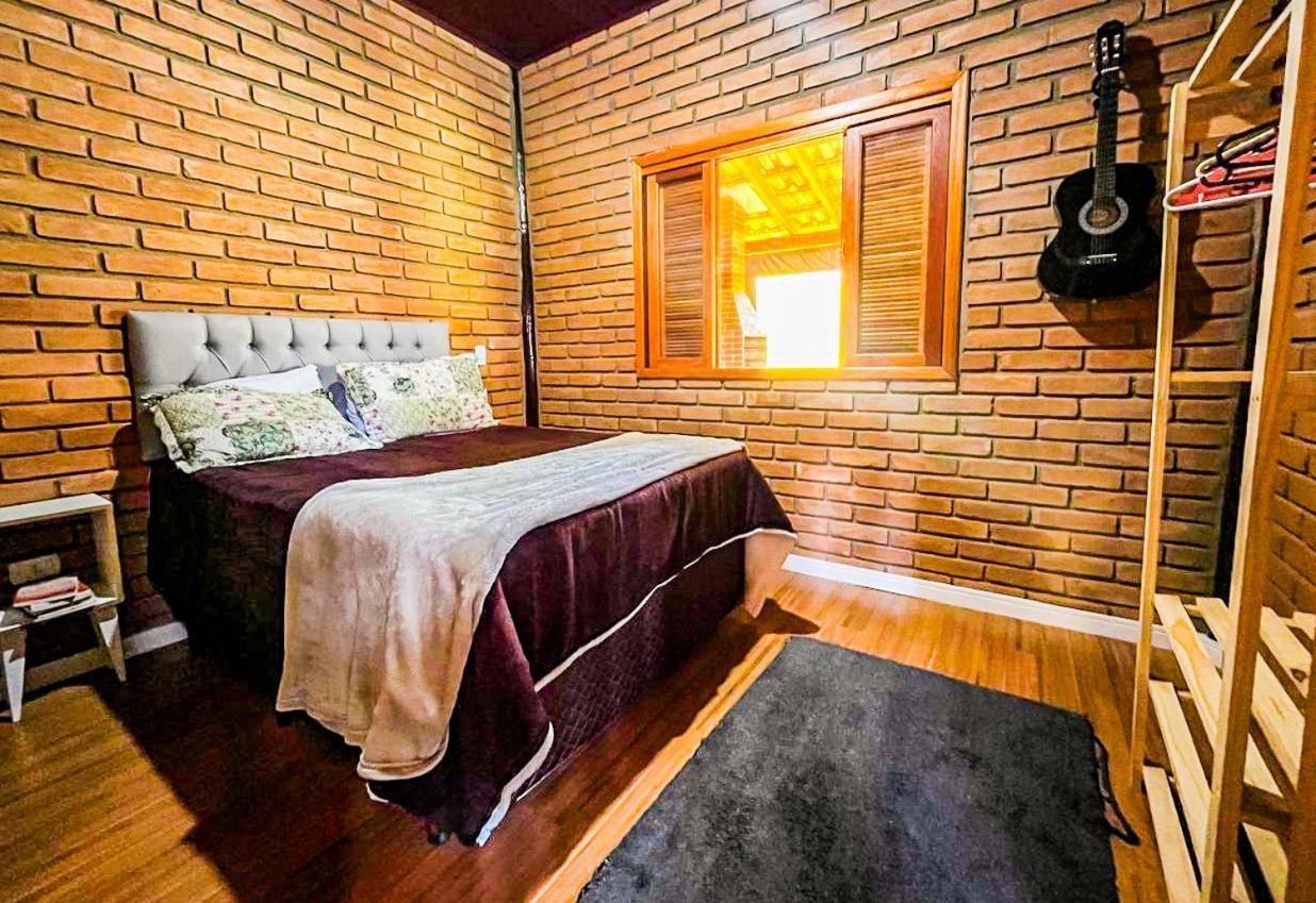 Chale Araucaria- Vale Das Pedras Mg Sapucaí-Mirim Buitenkant foto