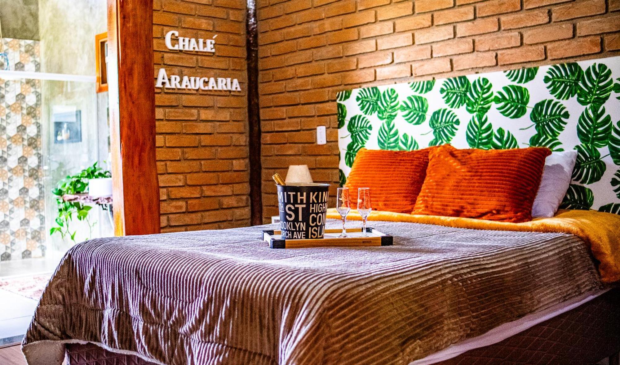 Chale Araucaria- Vale Das Pedras Mg Sapucaí-Mirim Buitenkant foto